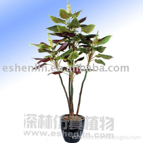 artificial purple passion plant